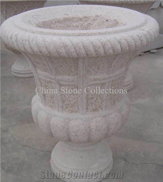 Granite Garden Planters Flower Pot Planter Pots Flower Vases