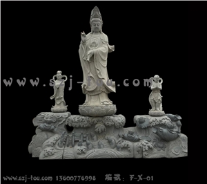Bodhisattva Religious Sculpture