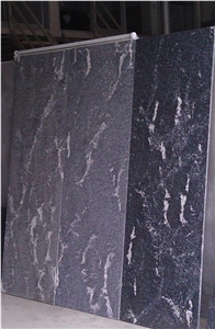 Brazi Black Nevada Via Lactea Preto Nevada Matrix Antique Granite Slab
