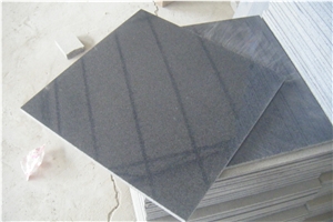 G654 Padang Nero Dark Sesame Black European Styple Black Granite Tile