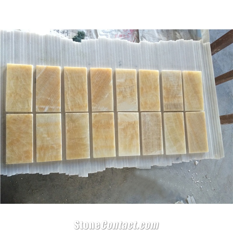 Honey Onyx 3x6 Subway Tiles