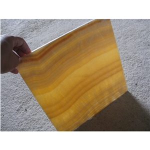 Honey Yellow Onyx Tiles for Wall