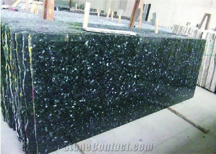 Wholesale Ultra Thin 10mm Blue Pearl Db Lg 12"X12" Granite Floor Tiles