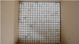 Wholesale White Marble 1"X1" 2"X2" 3"X3" Square Marble Wall Mosaic