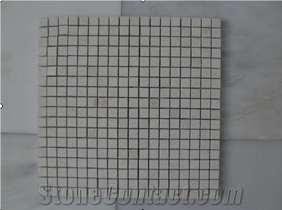 Wholesale White Marble 1"X1" 2"X2" 3"X3" Square Marble Wall Mosaic