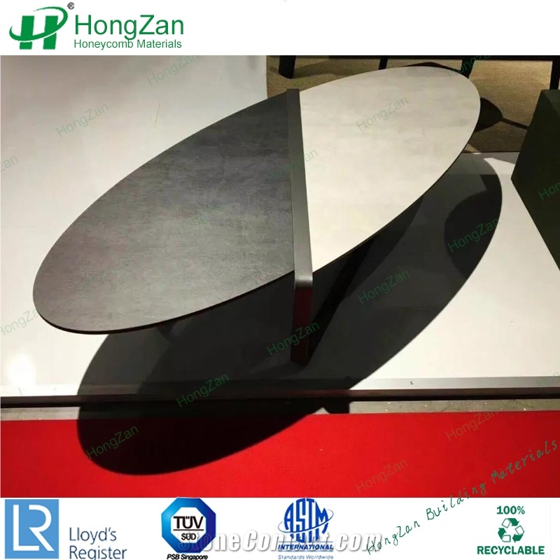Marble Fireproof Honeycomb Panels for Backround Wall, White Marble Honeycomb Panels