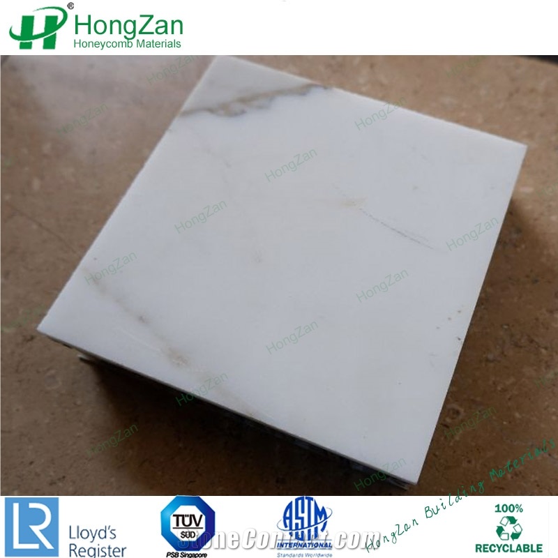 White Stone Marble Honeycomb Sanwich Panel