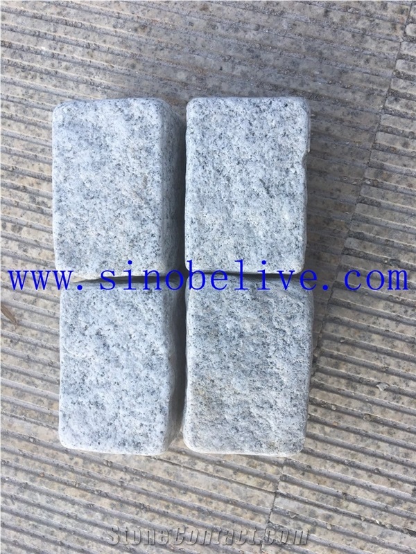 Grey Granite Cobble Stone & Paver
