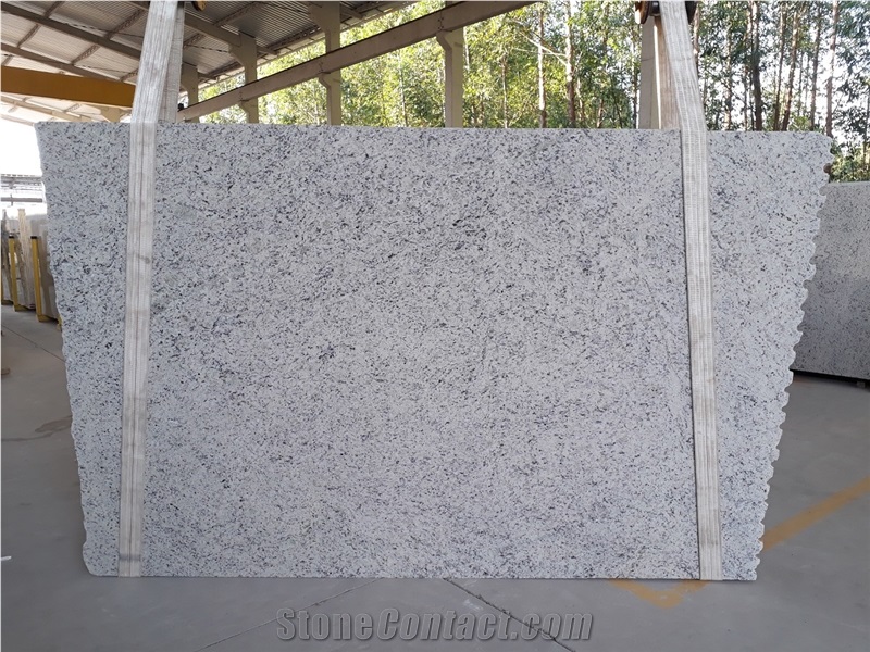 Dallas White Granite Slabs, Brazil White Granite