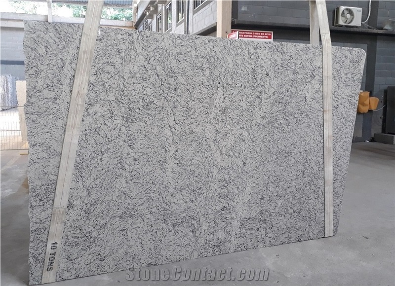 White Napoli Granite Slabs Brazil White Granite Stonecontact Com