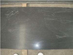 American Virginia Mist Grey Grain Granite Black Slabs Floor Wall Tiles
