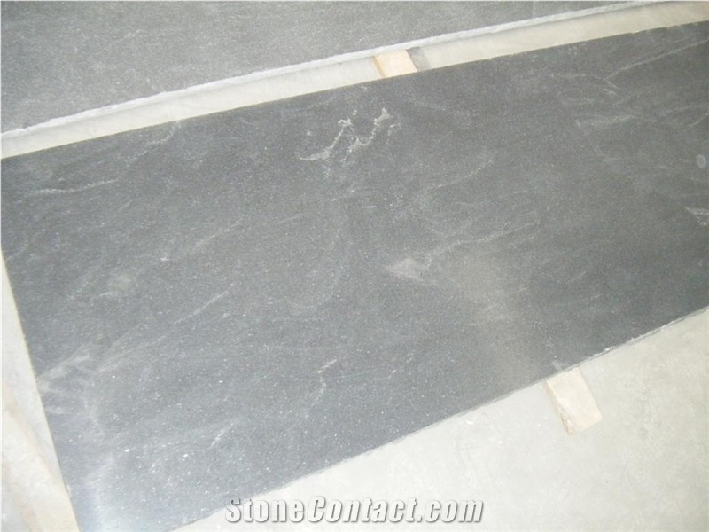 American Virginia Mist Grey Grain Granite Black Slabs Floor Wall Tiles