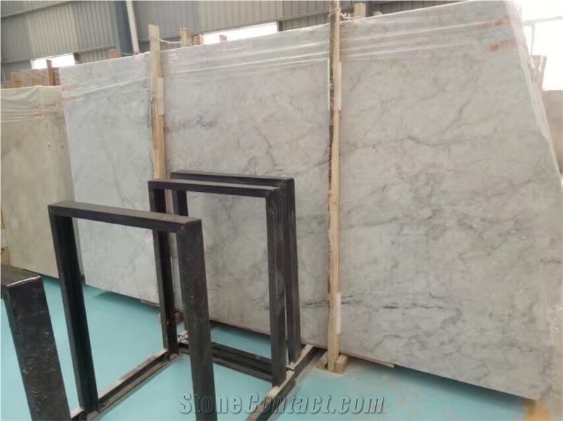 Bianco Carrara White Marble Slabs,Floor Wall Tiles