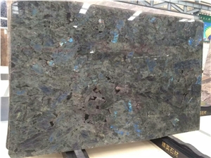 Blue Diamond Emerald Labradorite Granite Slabs,Tile