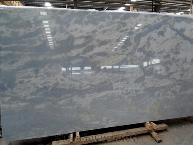 Blue Sky Clouds Marble Slabs&Tiles,Hotel Floor Wall Decoration