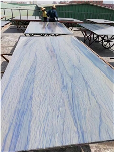 Blue Sky Clouds Marble Slabs,Wall Floor Polished Decorative Tiles