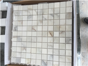 Calcatta Gold Marble Mosaic Series,Bathroom Floor Tiles,Backsplash