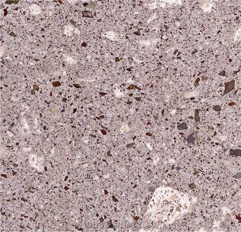 China Purple Porphyry Purple Point Gray Hemp Granite Slabs,Floor Tiles