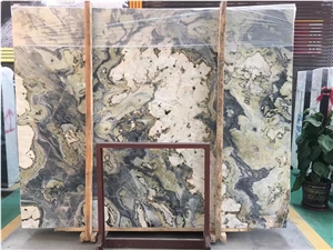 Cold Beauty Jade Ice Connect Green Marble Slabs,Wall Applications Tile