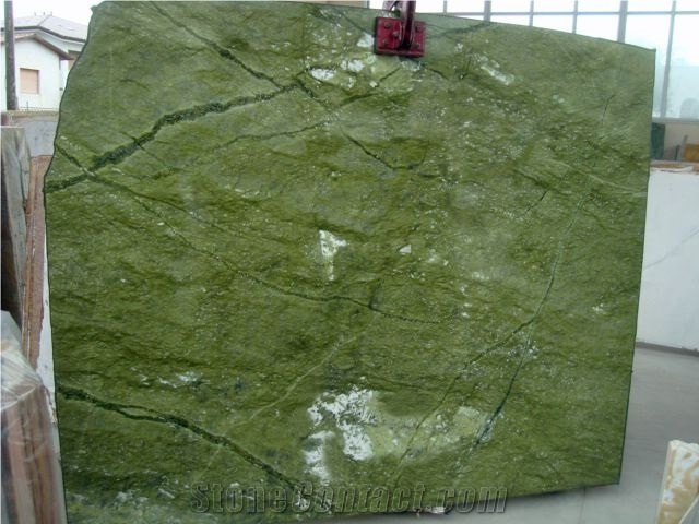 Cold Spring Verde Marble Dandong Apple Green Marble Slabs,Wall Tiles