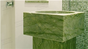 Cold Spring Verde Marble Dandong Apple Green Marble Slabs,Wall Tiles