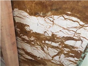 Dragon Rich Sofitel Gold Marble Slabs,Polished Wall Floor Tiles