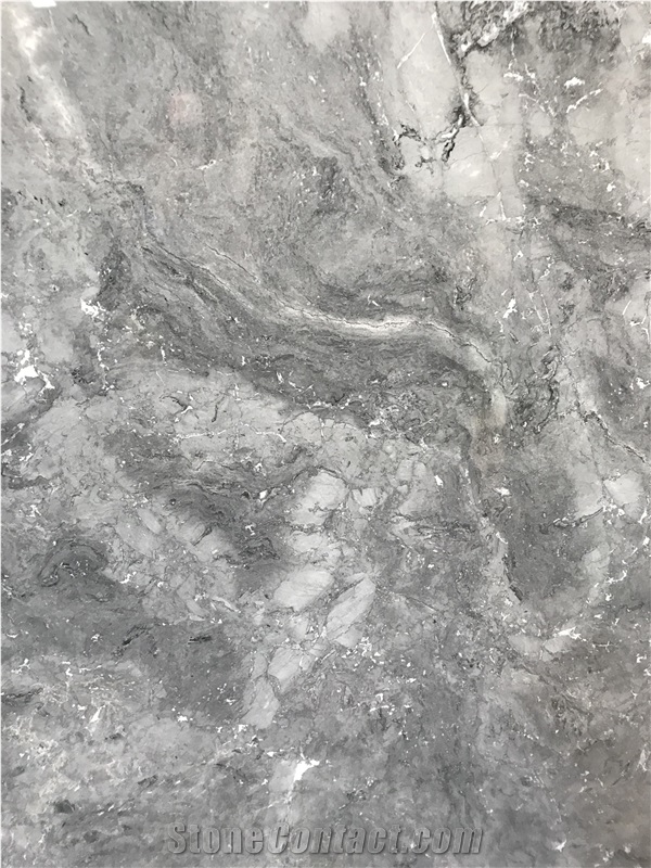 Impression Gray Milan Cloud Grey Marble Interior Wall Floor Cladding