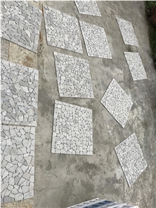 Italian Italy Grey Marble Mosaics,Pavers,Bathroom Wall Floor Tiles