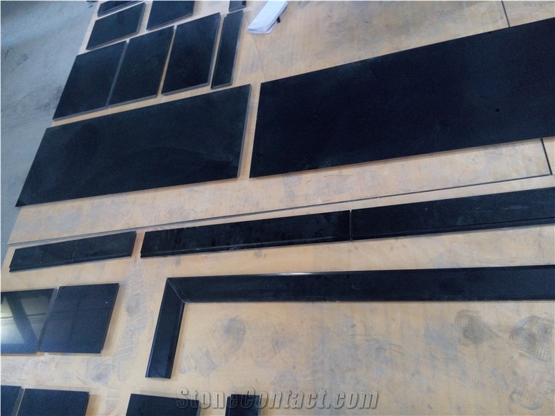 New Shanxi Absolute Black Granite Slabs,Tiles,Bathroom Vanity Tops