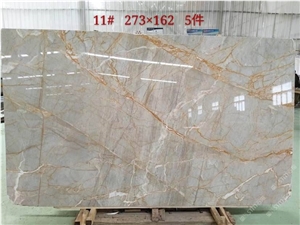 Picasso Gold Golden Veins Marble Slabs,Wall Floor Polished Tiles