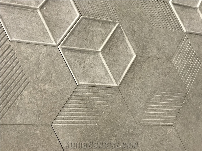 Piedra Arenisca Floresta Grey Flower Sandstone Slabs,Wall Floor Tiles