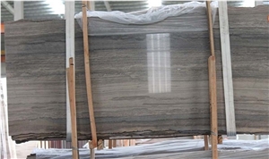 Silan Wood Grey Blue Wooden Grain Vein Marble Slabs,Floor Wall Tiles