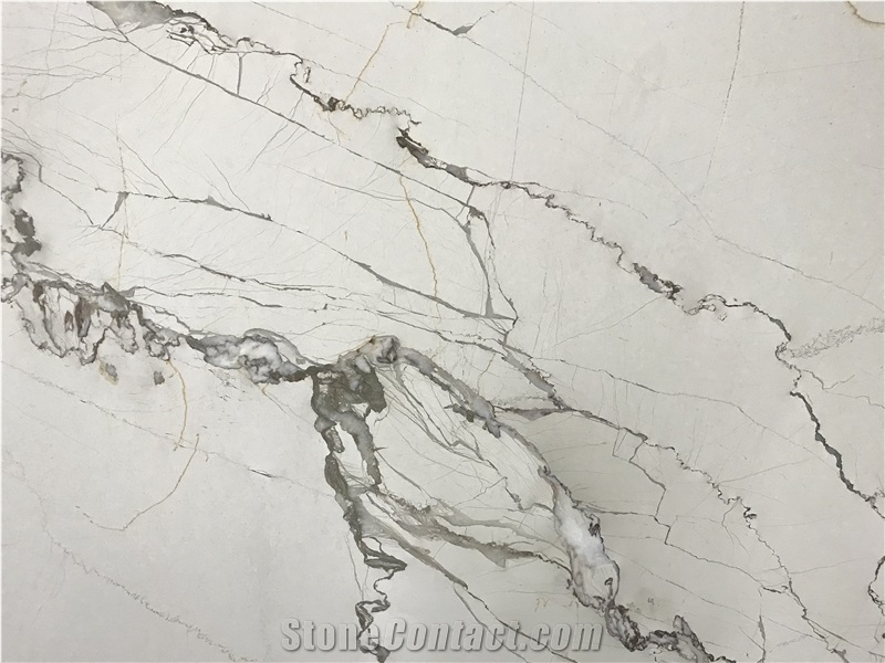 Snow White Marble Slabs,Wall Floor Polished Tiles