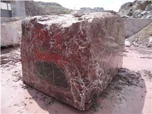 Marbleempire Rosso Levanto Marble Block