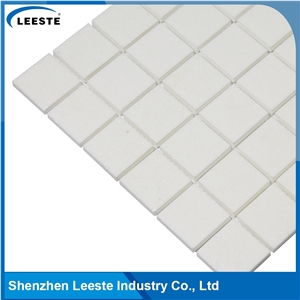 China Good Quality Square 2x2 White Thassos Marble Tile