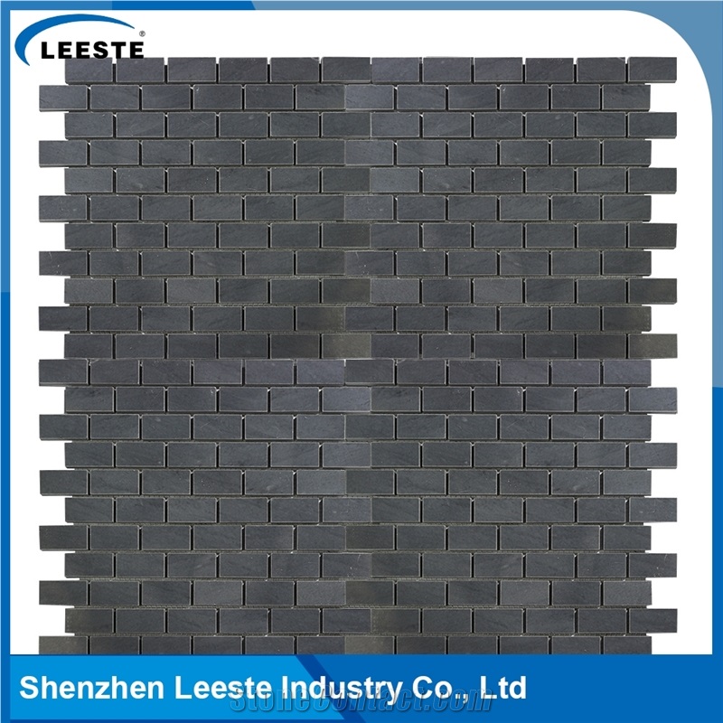Chinese Bardigilio Marble Polished Brick 1"X2"Mm Marble Mosaic Tiles