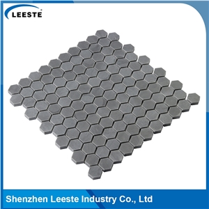 Chinese Bardigilio Marble Polished Hexagon 1"X1"Mm Marble Mosaic Tiles