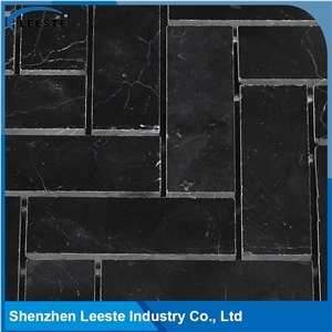 Herringbone Pattern Marble 1"X3" Mosaic Tile in China