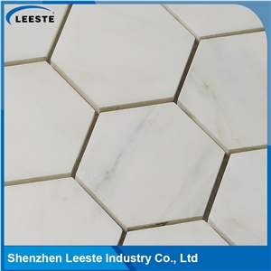 Hot Sale China Oriental White Hexagon Mosaic Tile