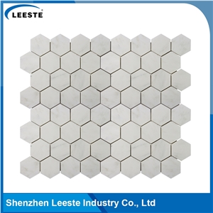 Hot Sale China Oriental White Hexagon Mosaic Tile