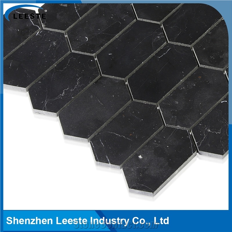 Long Hexagon Pattern Mosaic Tile for Decorative