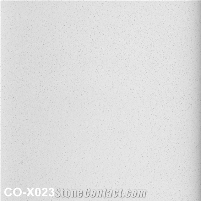 Largest Size Surface Polishing White Artificial Stone Quartz Slab