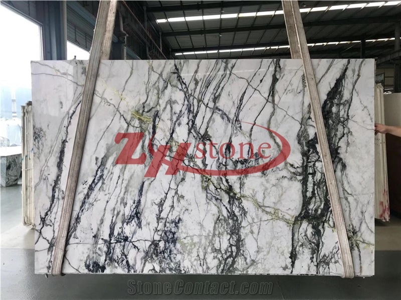 Forest Wood Quartzite Slab for Home Interior Wall Covering