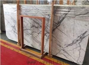 New White Calacatta Marble Bookmatch Slabs,Wall Cladding Tiles