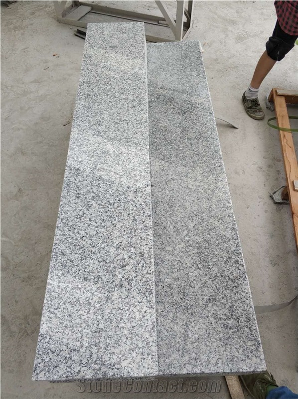 Grey Granite Stairscase Stone Stair Riser G602 Gray Granite Step