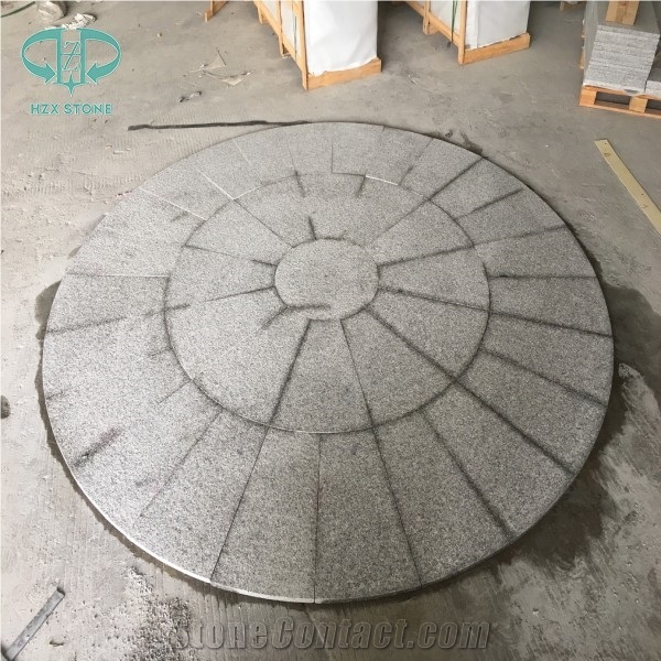 G654 Granite Special Shape Circular Cut to Size Project Use