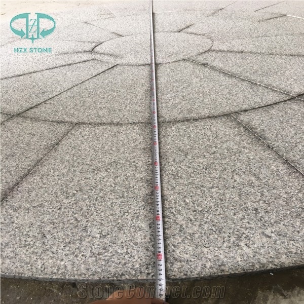 G654 Granite Special Shape Circular Cut to Size Project Use