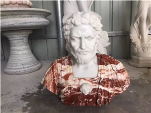 Marble Head Statue,Hand Carved Marble Busts Statues,Stone Sculpture