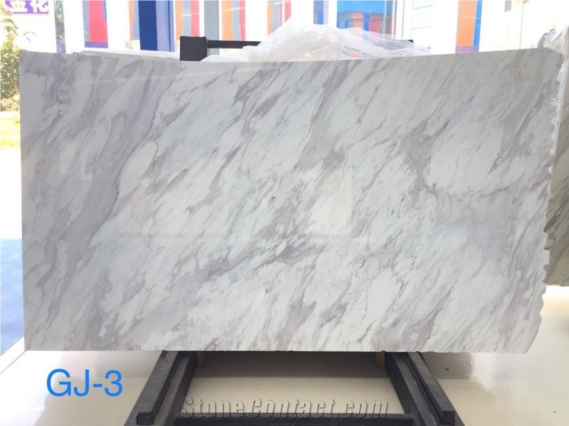 Volakas White Marble Slab From China - StoneContact.com