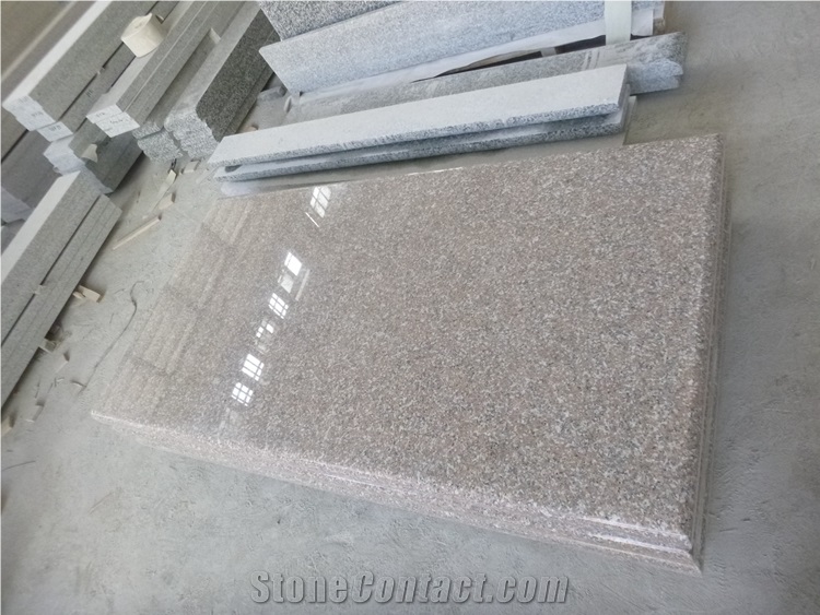 Cheap Price Red Granite G648 Tombstone Headstone Gravestone